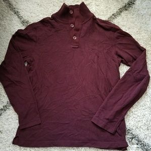 Gap Shawl-Collar Pullover Sweater - 100% Cotton